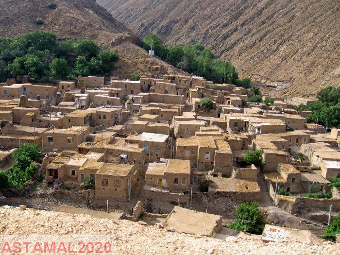 نمای ساختاری روستای آستمال